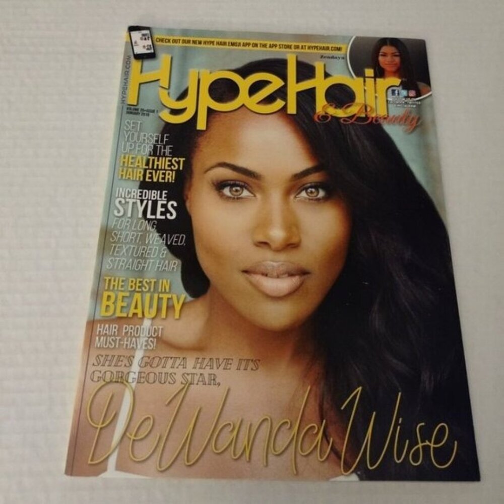 HYPE HAIR & BEAUTY MAGAZINE-JANUARY 2018-NEW-VINTAGE